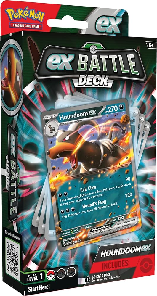 Pokémon Kampf Deck - Houndoom EX - Englisch