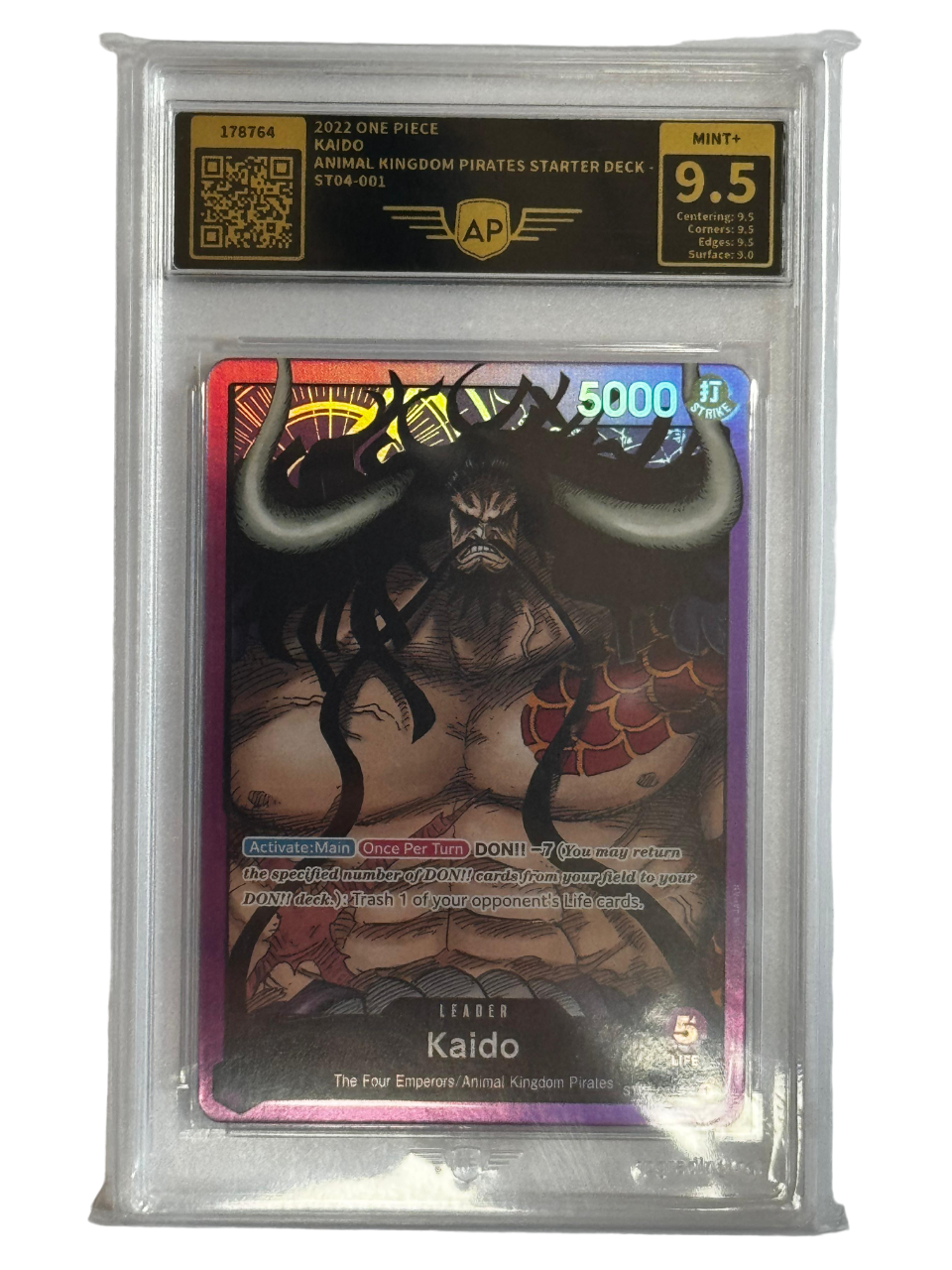 One Piece Kaido ST04-001 Englisch - AP