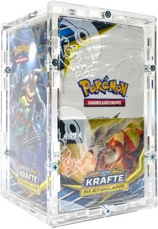 Acryl Case / Schutzbox magnetisch - für Pokemon 18er-Display - TCG Dream