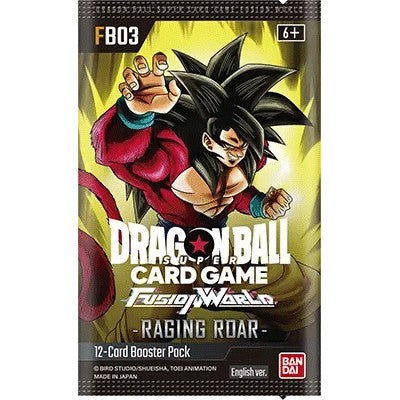 Dragon Ball Super Fusion World Raging Roar FB03 Booster - Englisch