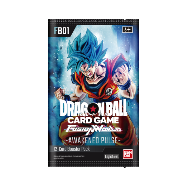 Dragon Ball Super Fusion World Awakened Pulse FB01 Booster - Englisch