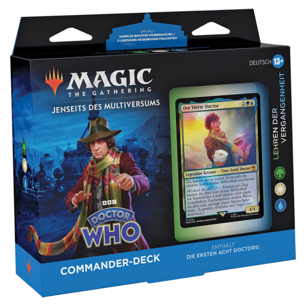 Jenseits des Multiversums: Doctor Who Commander Deck - Lehren der Vergangenheit - TCG Dream