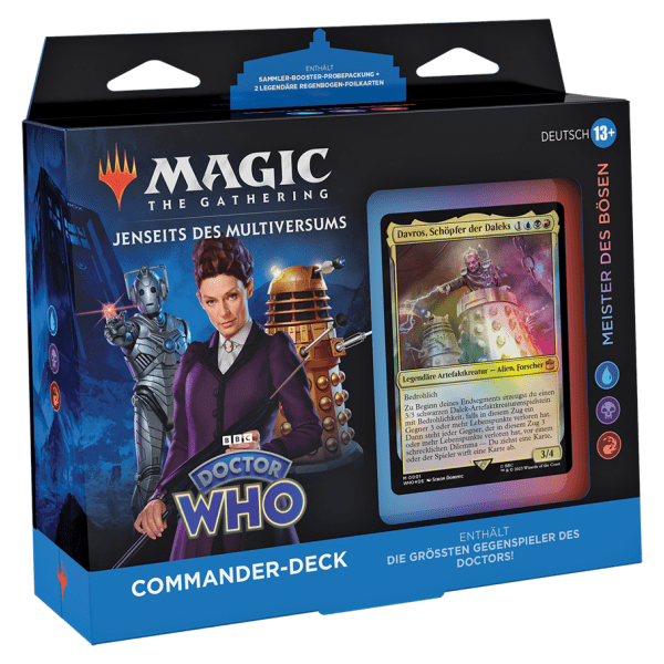 Magic the Gathering: Jenseits des Multiversums: Doctor Who Commander Deck Meister des Bösen - Deutsch