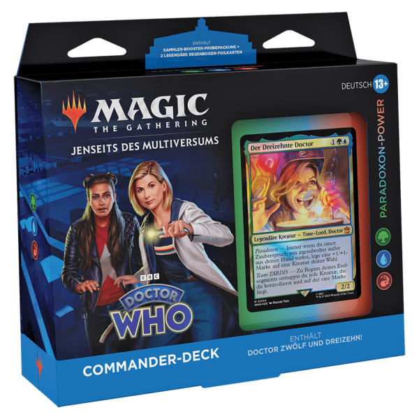 Magic the Gathering: Jenseits des Multiversums: Doctor Who Commander Deck Paradoxon-Power - Deutsch