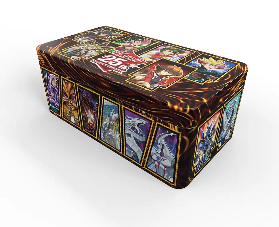 Mega Tin Box 2023: 25th Anniversary Tin: Dueling Heroes - Deutsch - TCG Dream