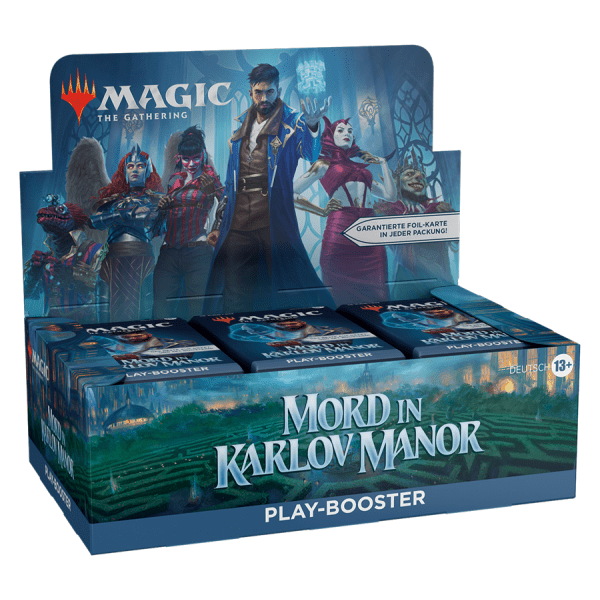 Magic the Gathering: Mord in Karlov Manor Play Booster Display 36 Packs - Deutsch