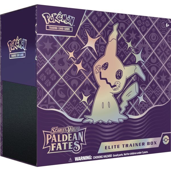 Scarlet & Violet Paldean Fates Elite Trainer Box Mimikyu - Englisch - TCG Dream