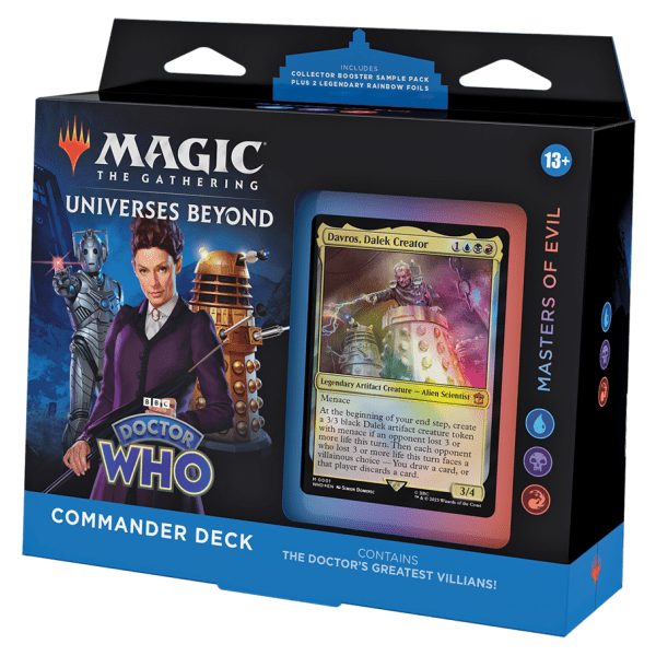 Universes Beyond: Doctor Who Commander Deck - Masters of Evil - Englisch - TCG Dream